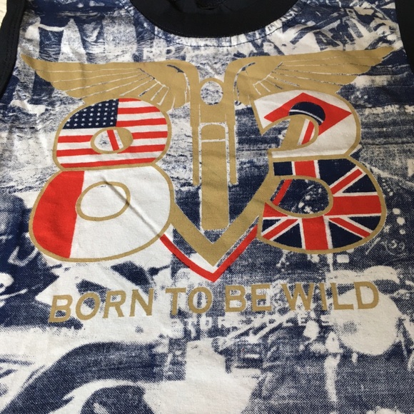 3T (5/$20) Motorcycle-Theme Tank Top - Picture 3 of 6